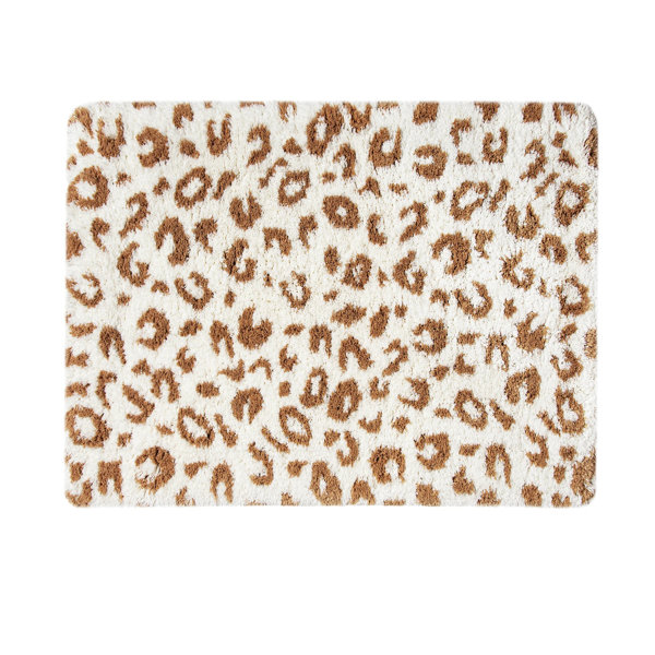 Graccioza Leopard Bath Rug Perigold